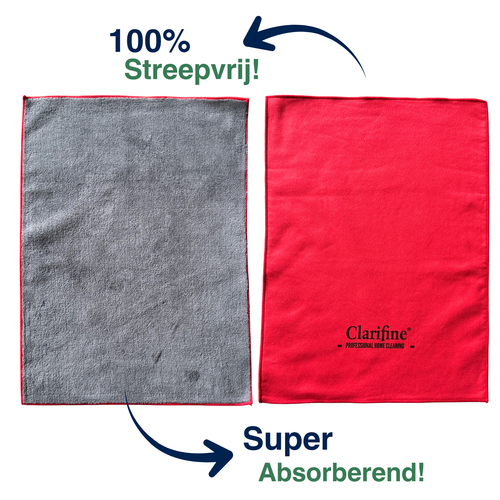 Professioneel Dubbelzijdig Microvezeldoek