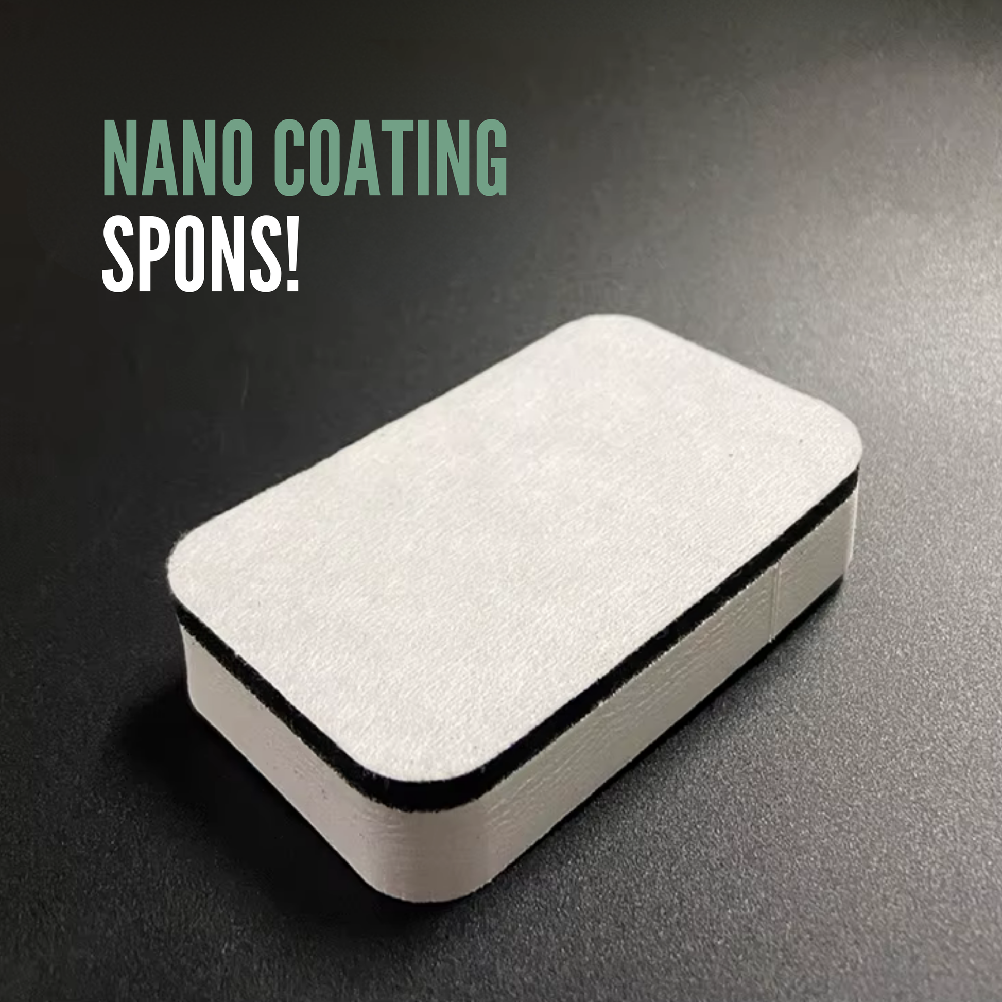 Clarifine Nano Coating Spons voor een perfect egale coatinglaag